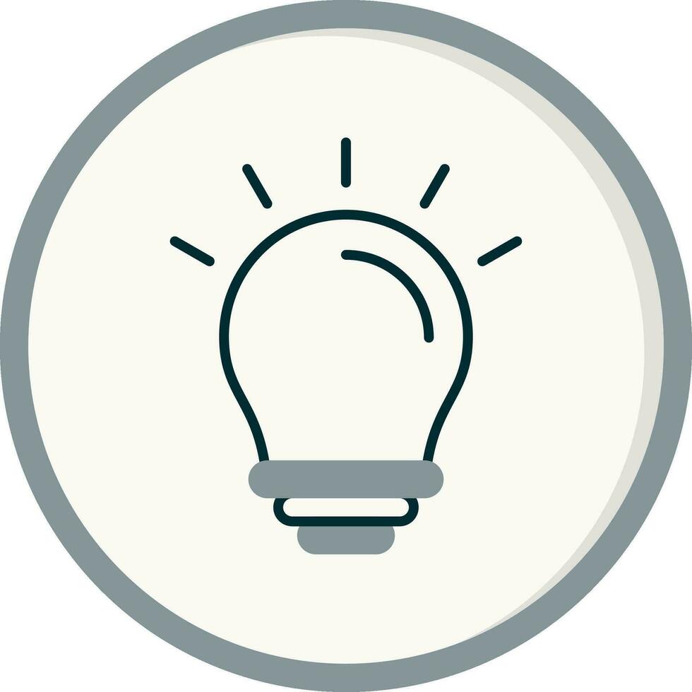 Light Bulb Vector Icon
