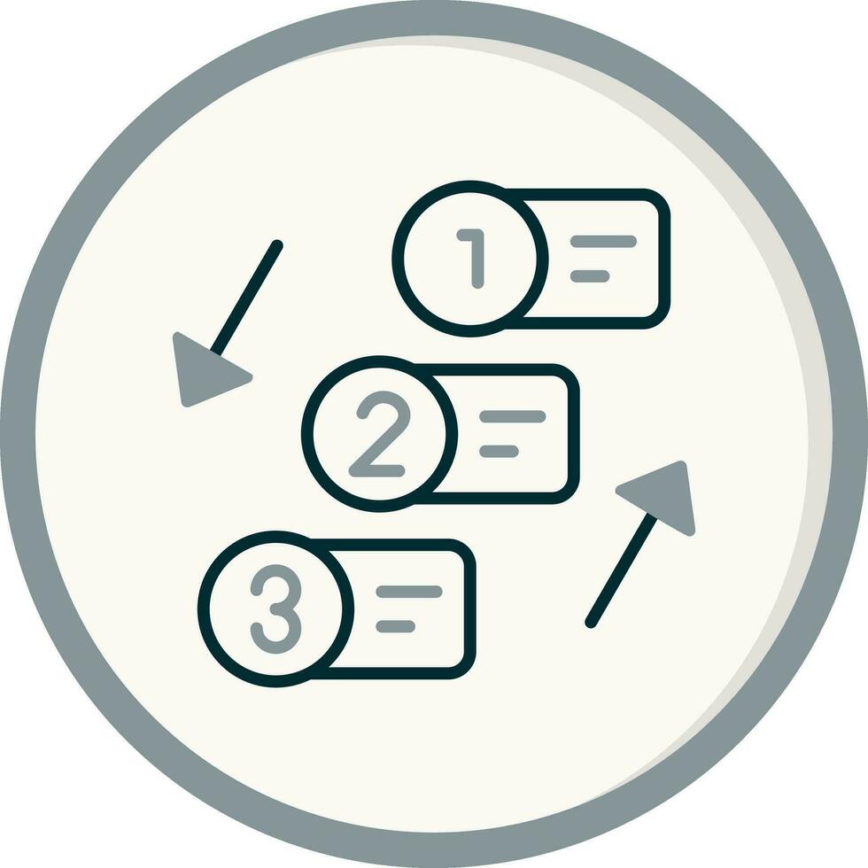 Ordered Vector Icon