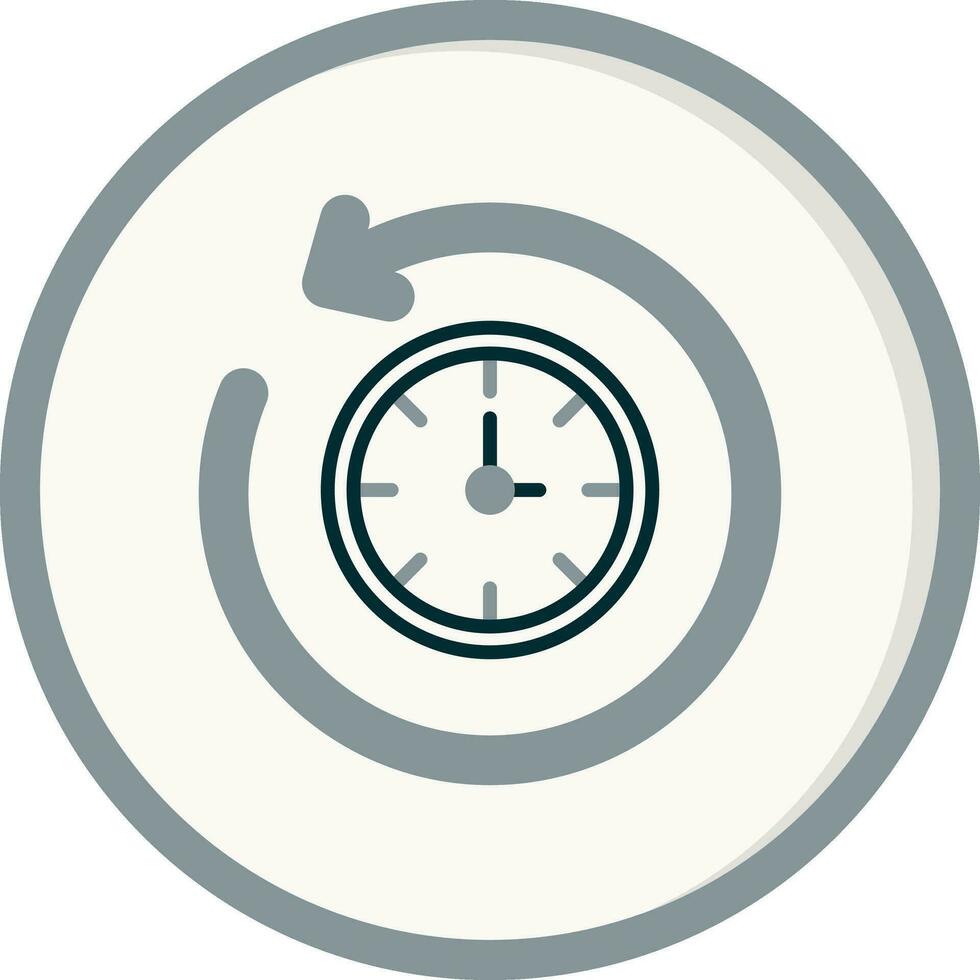 Retrospective Vector Icon