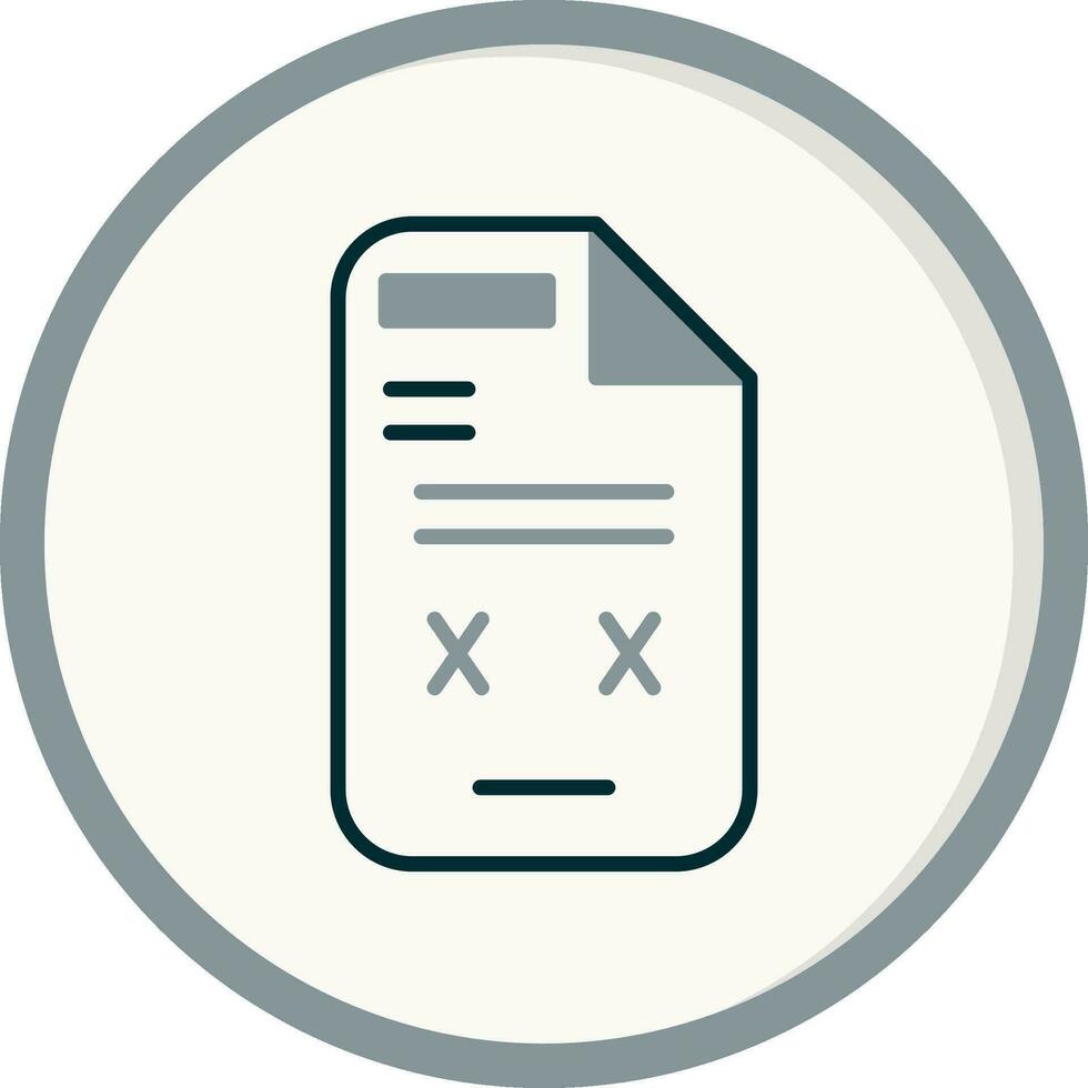 Document Vector Icon