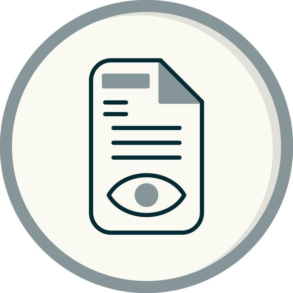 Document Vector Icon