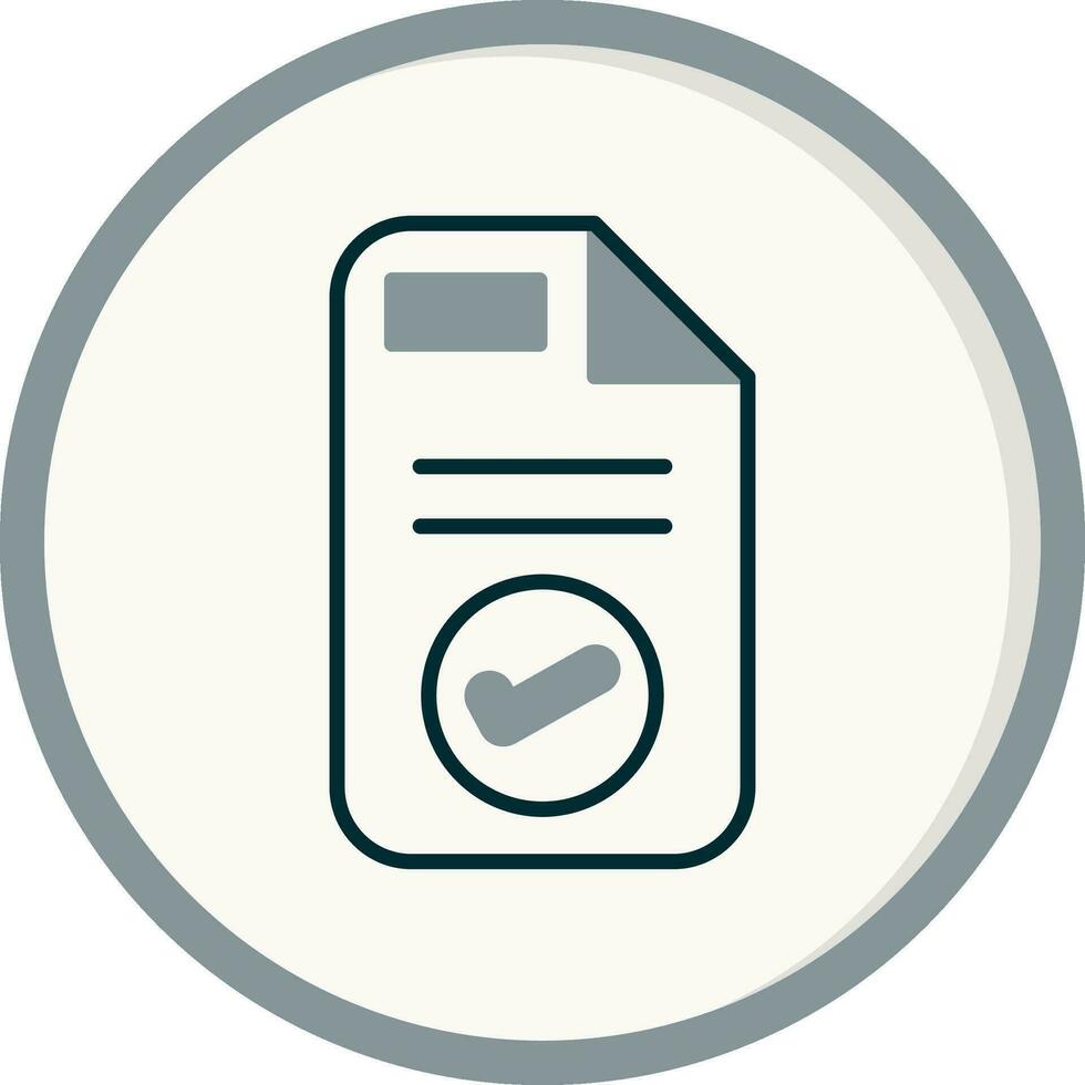 Document Vector Icon