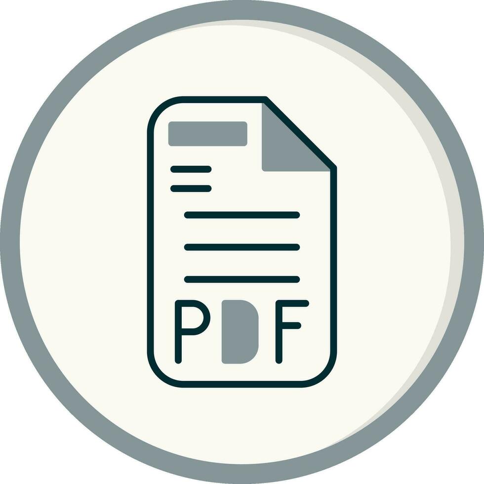 Pdf Vector Icon