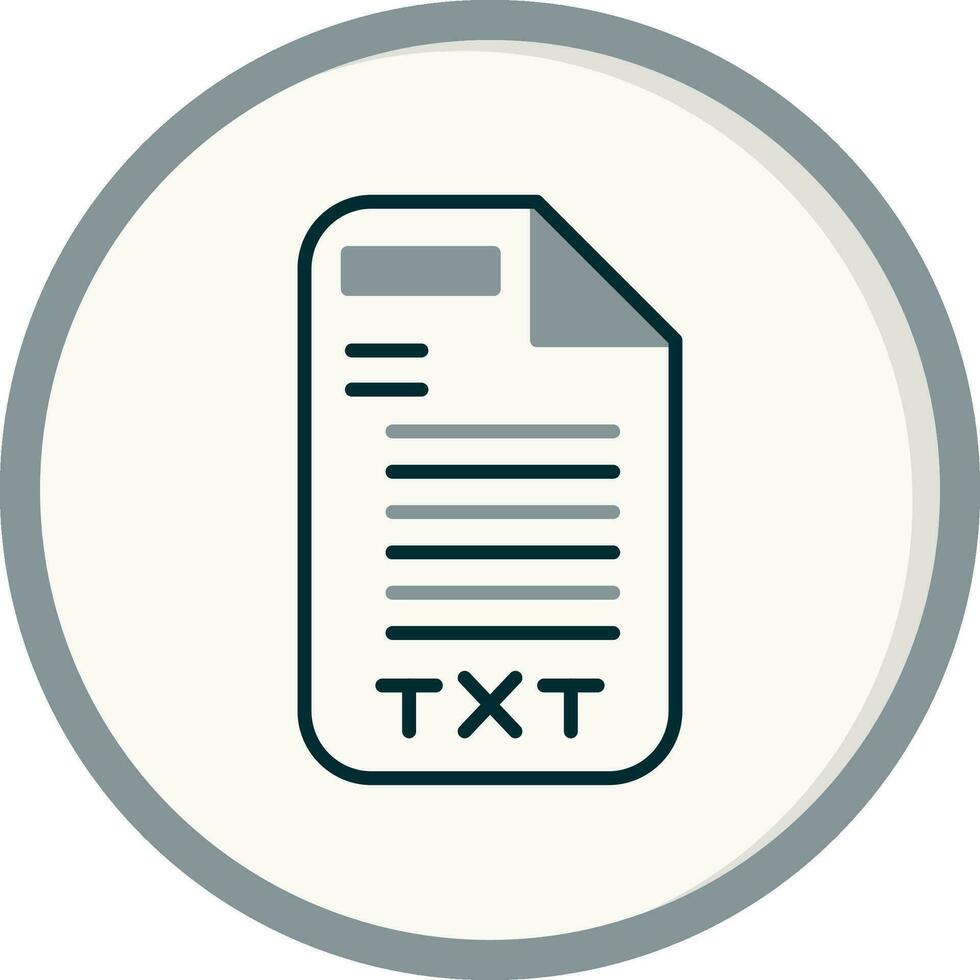 Text File Vector Icon 32545035 Vector Art at Vecteezy