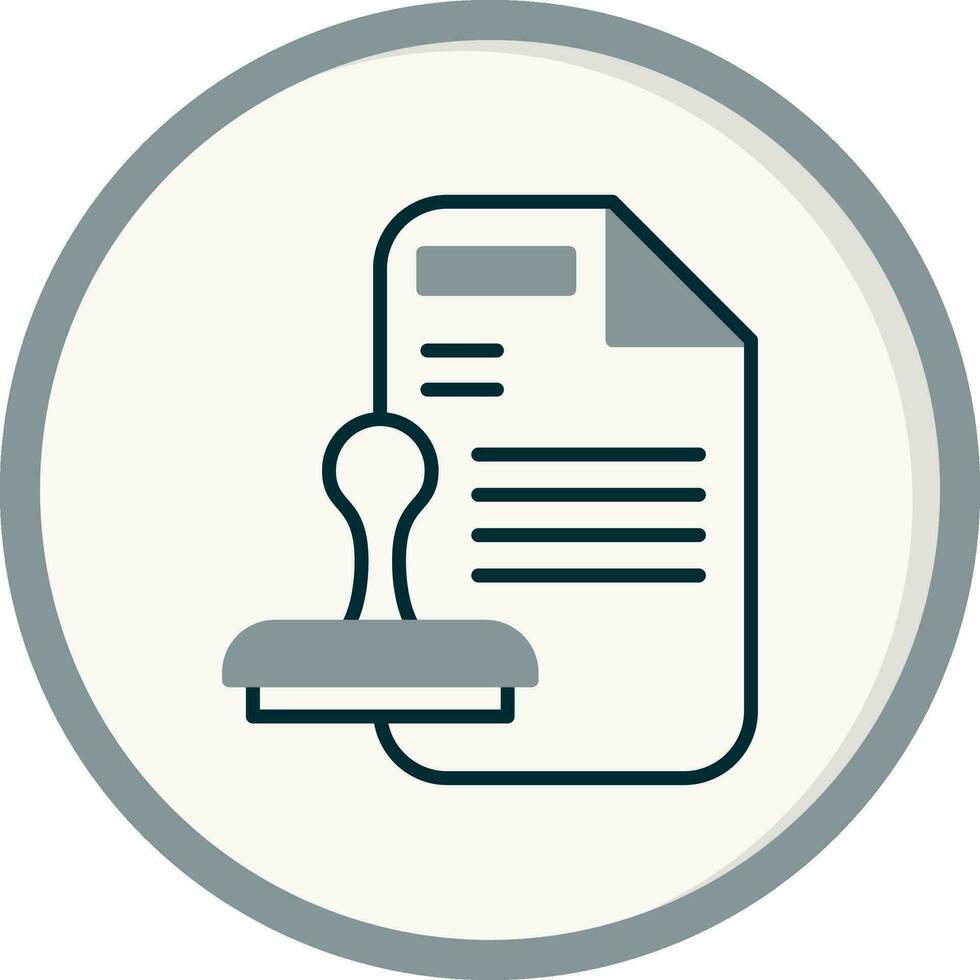 Stamp Tool Vector Icon