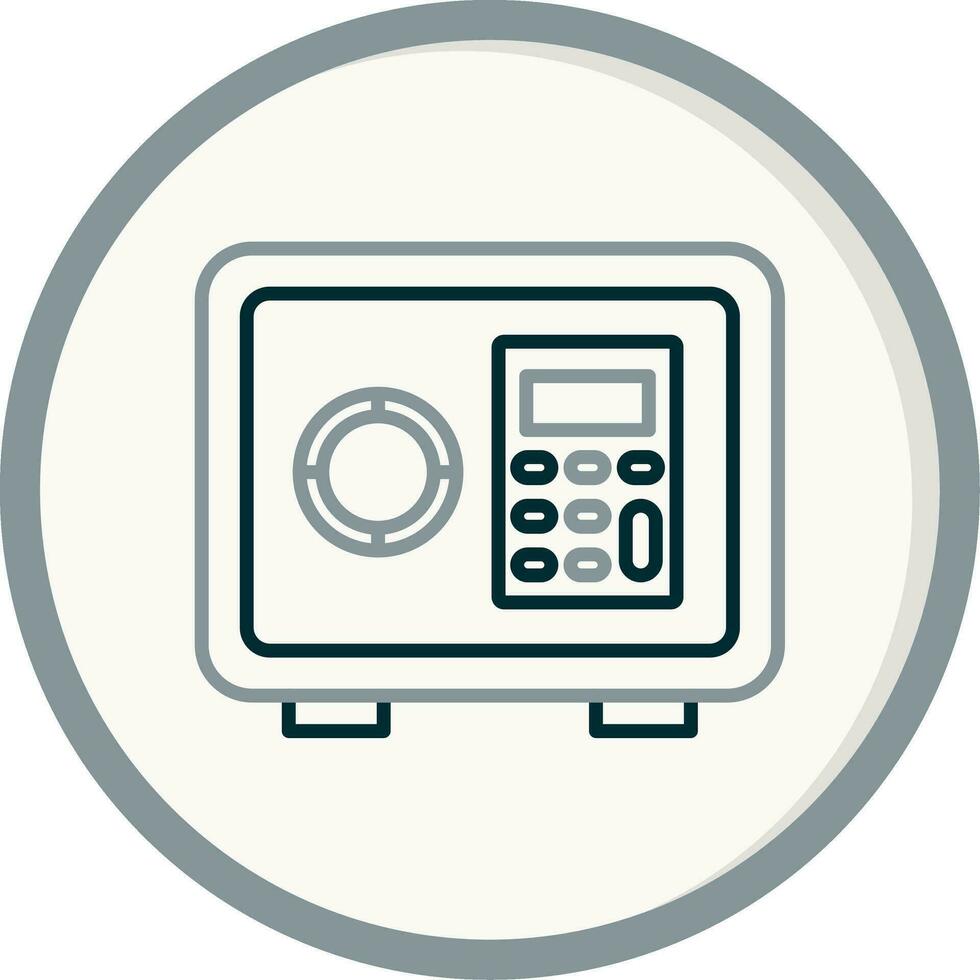 Safe Box Vector Icon