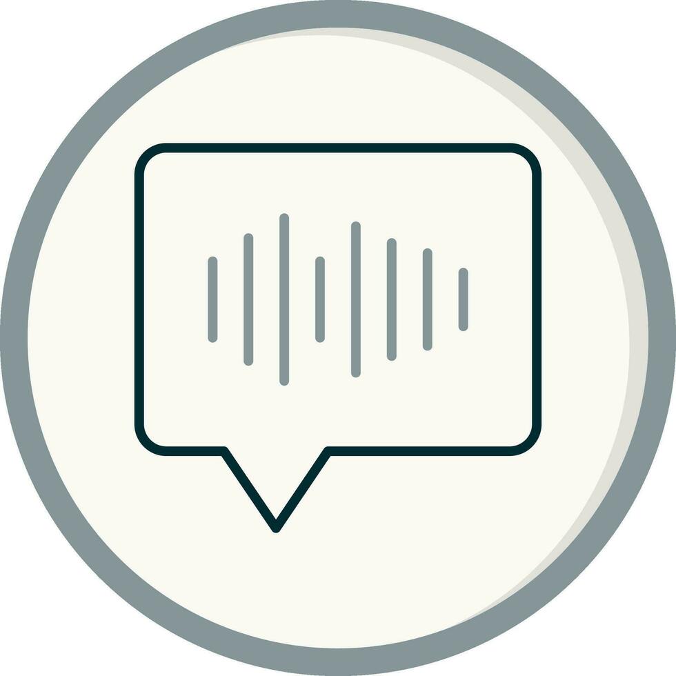 Voice Recognition Vector Icon