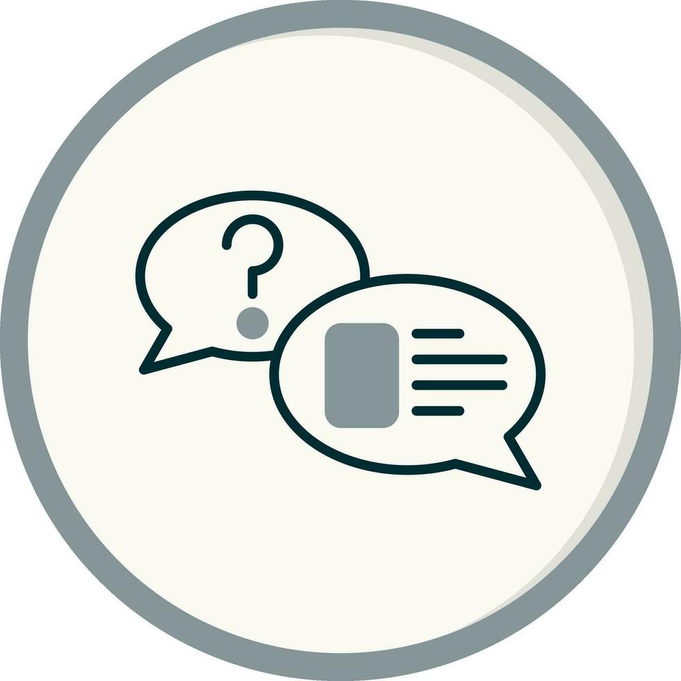 Answer Vector Icon