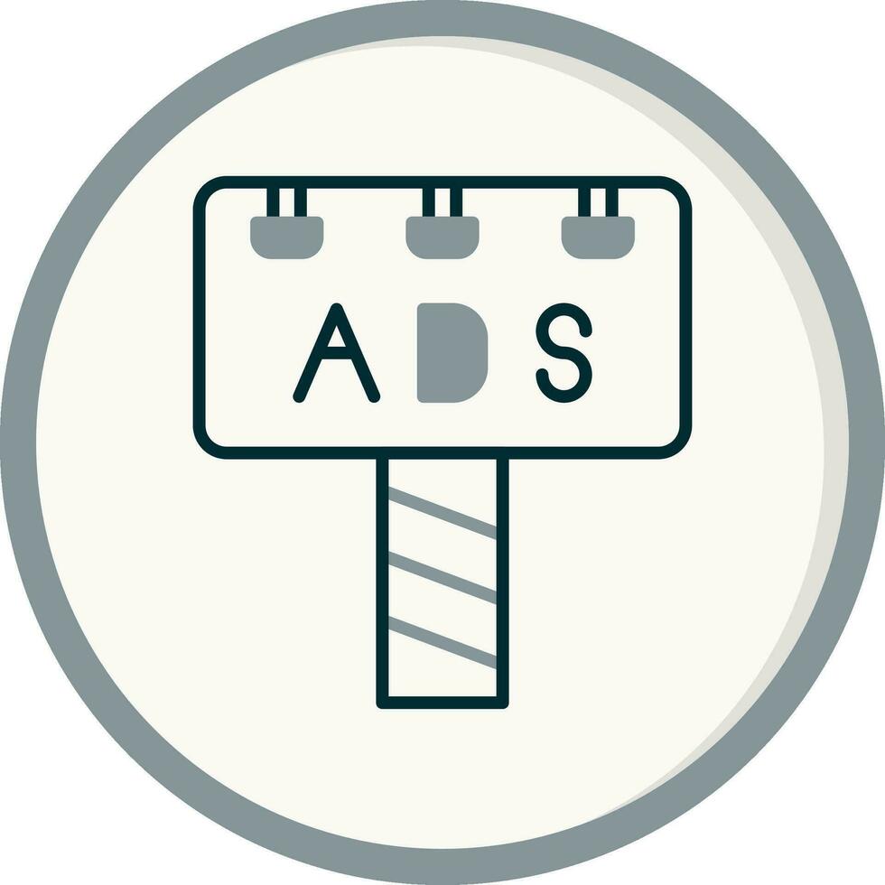 Ads Vector Icon