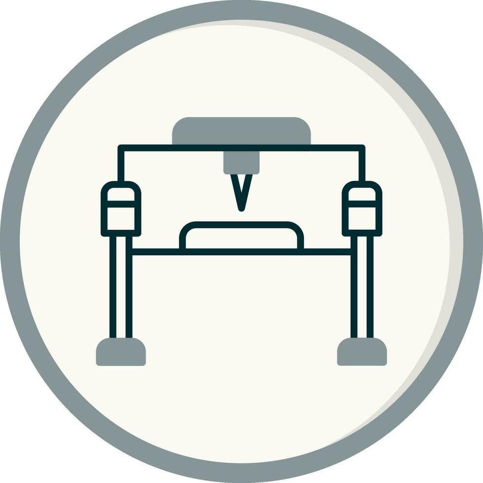 3d Printer Vector Icon