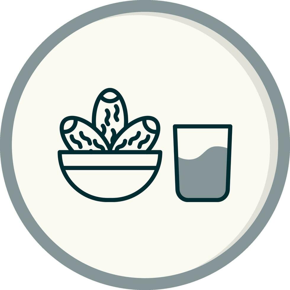 Iftar Vector Icon