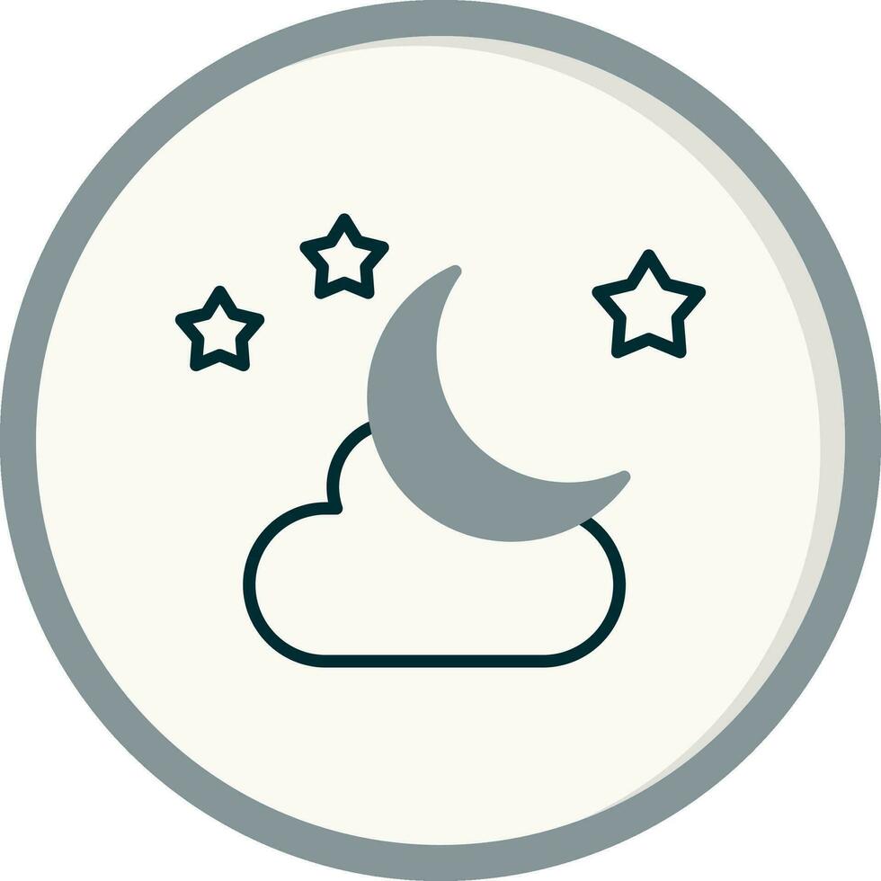 Moon Vector Icon