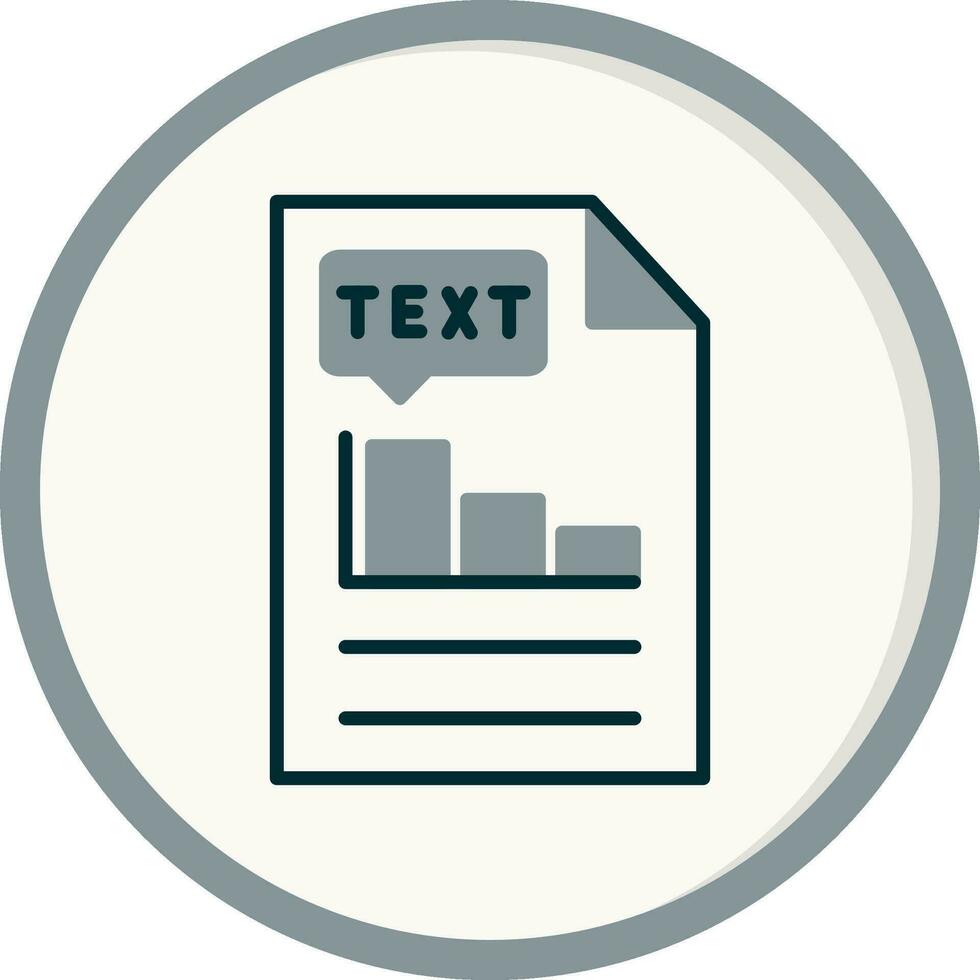 Text Vector Icon