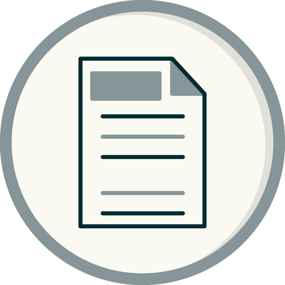 Out Of Paper Vector Icon