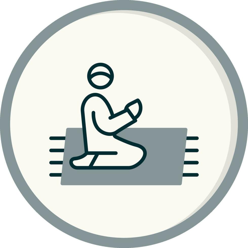 Pray Vector Icon