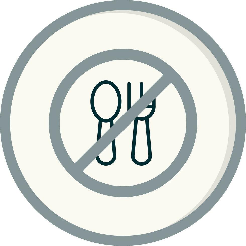 Fasting Vector Icon