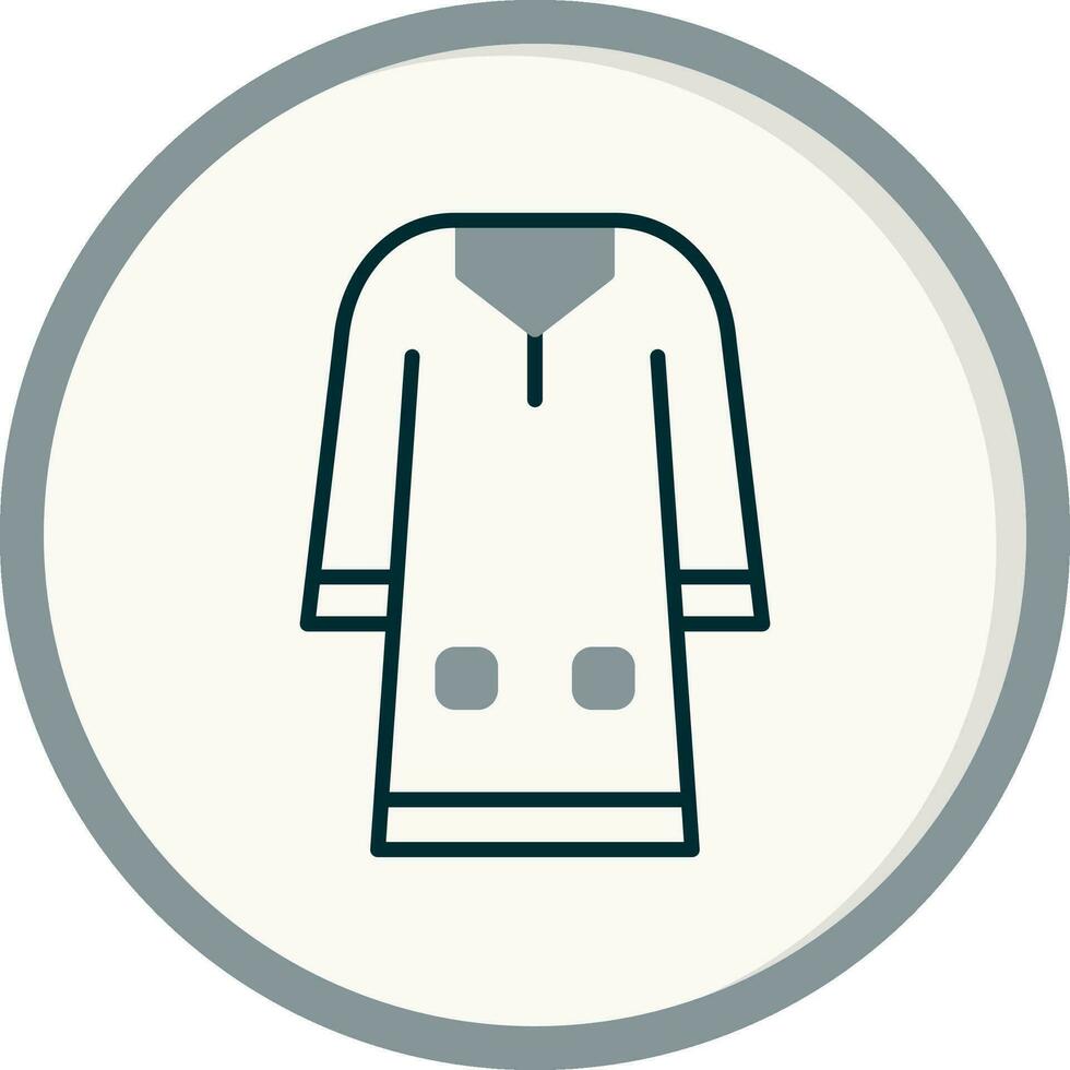 Djellaba Vector Icon
