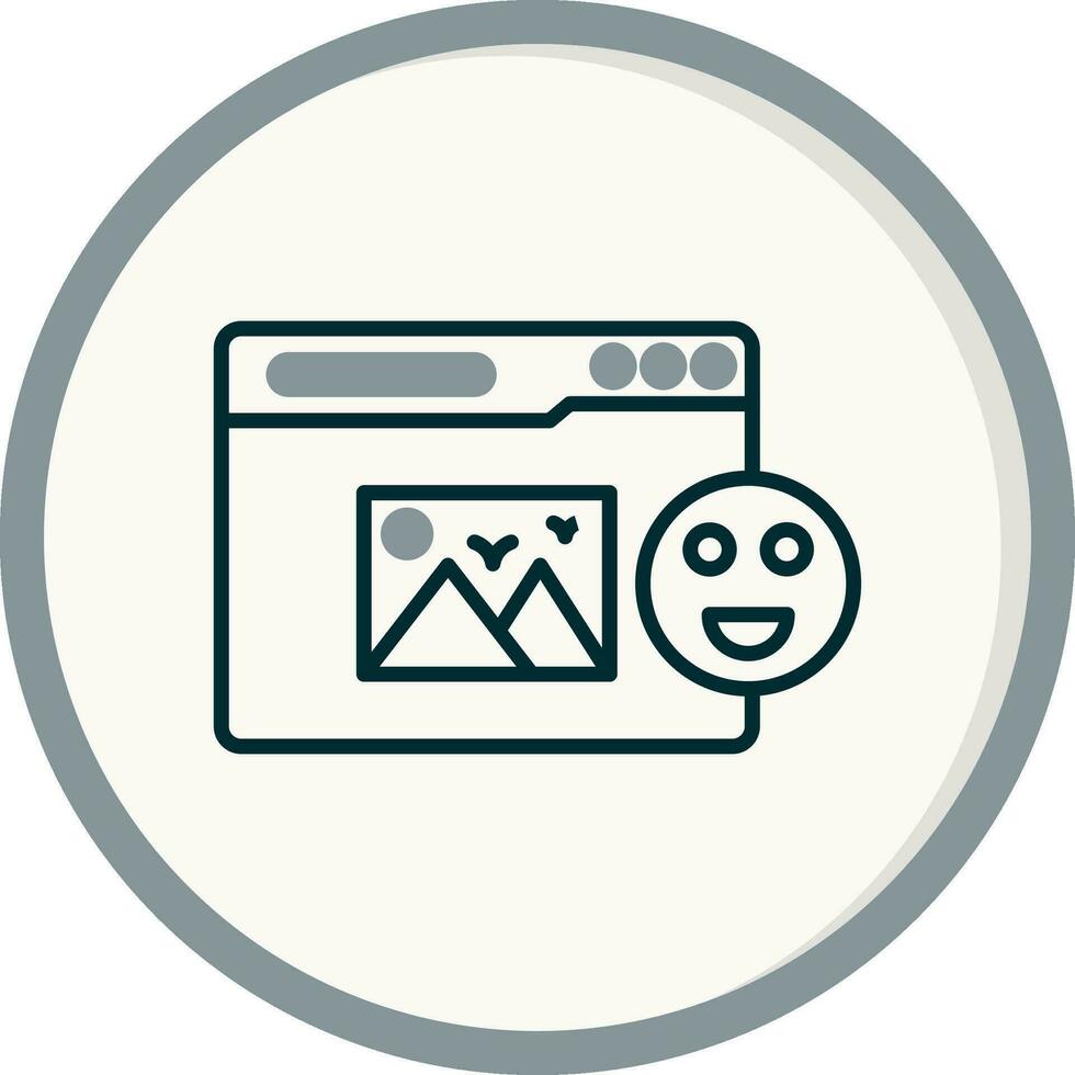 Reaction Vector Icon