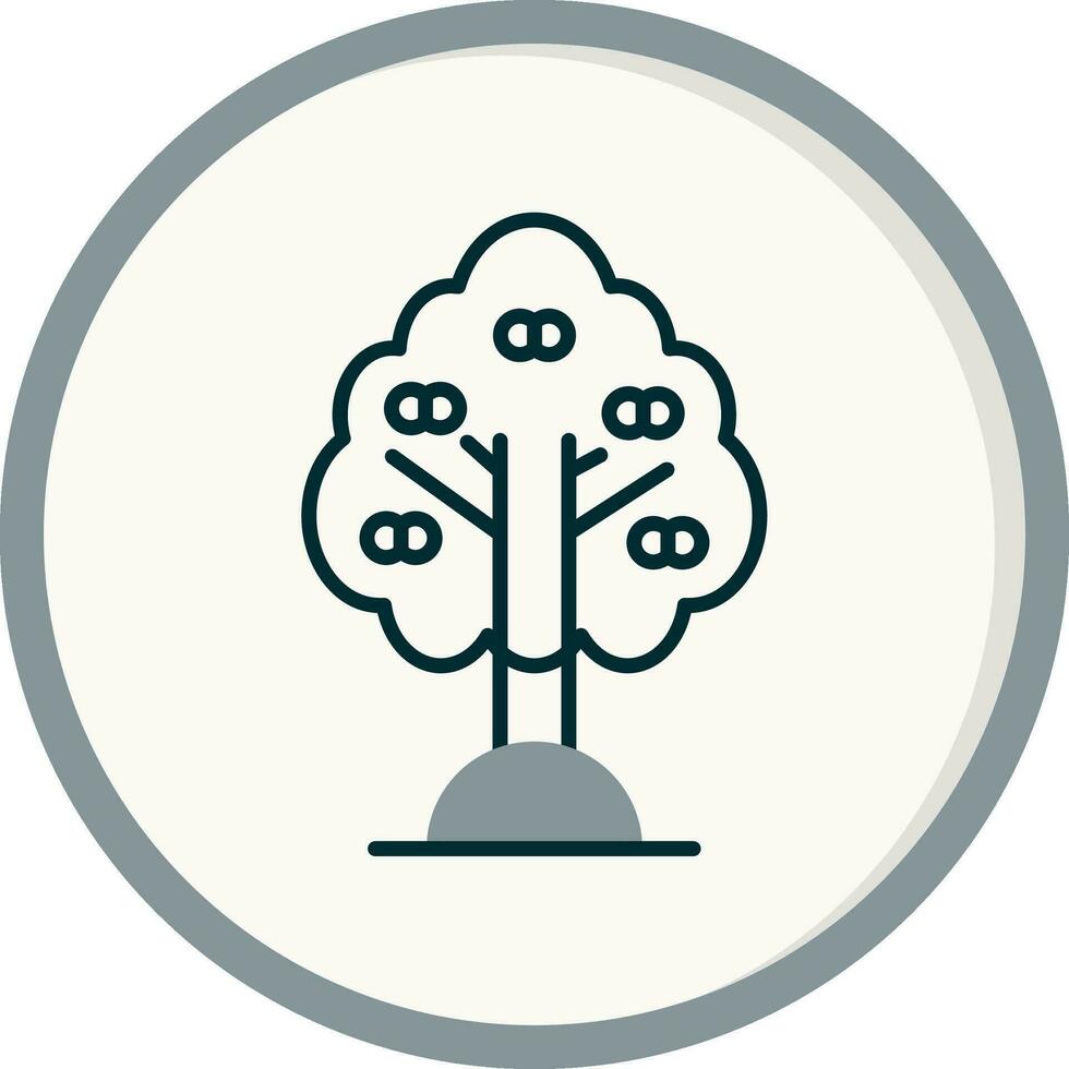 Apricot Vector Icon