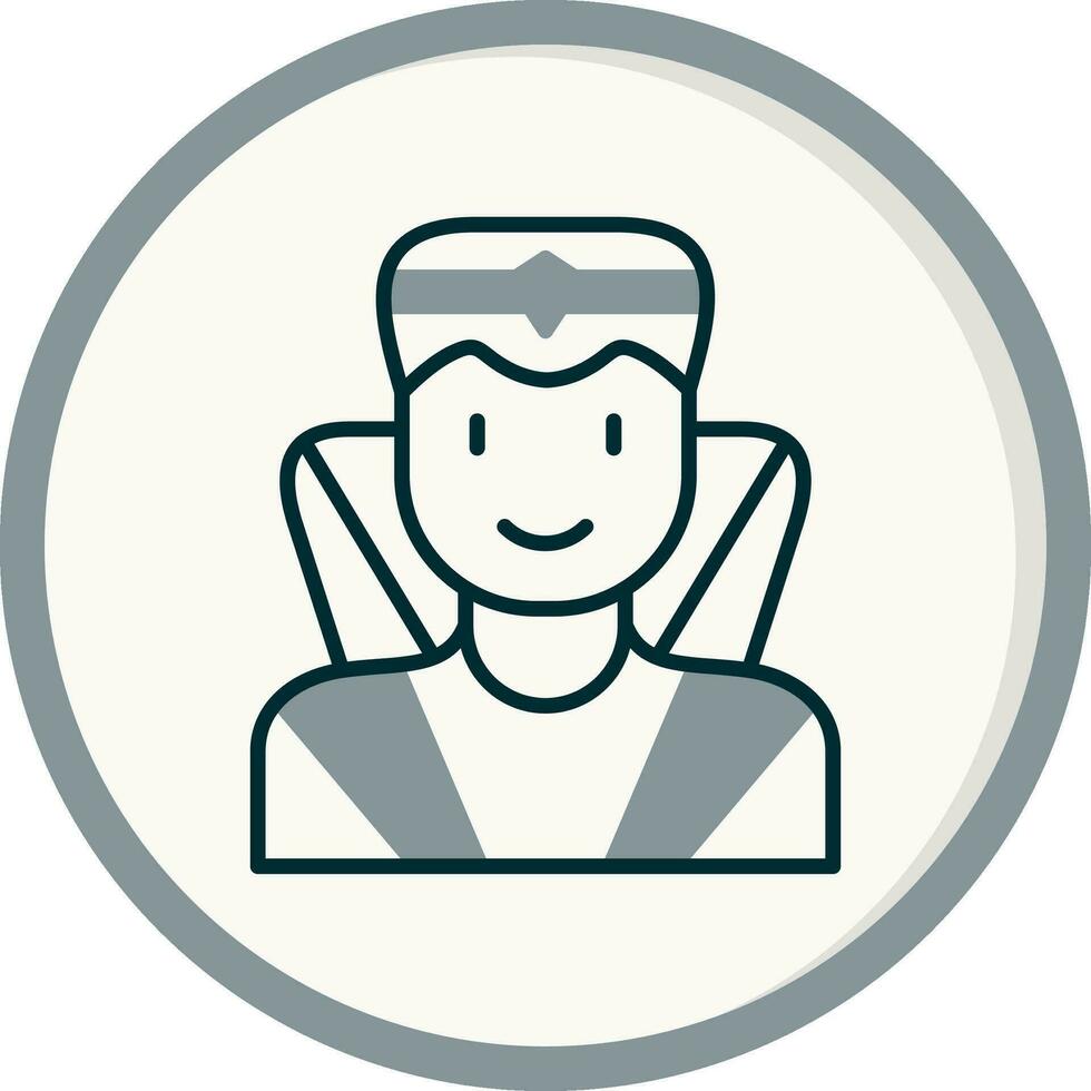 Superhero Vector Icon