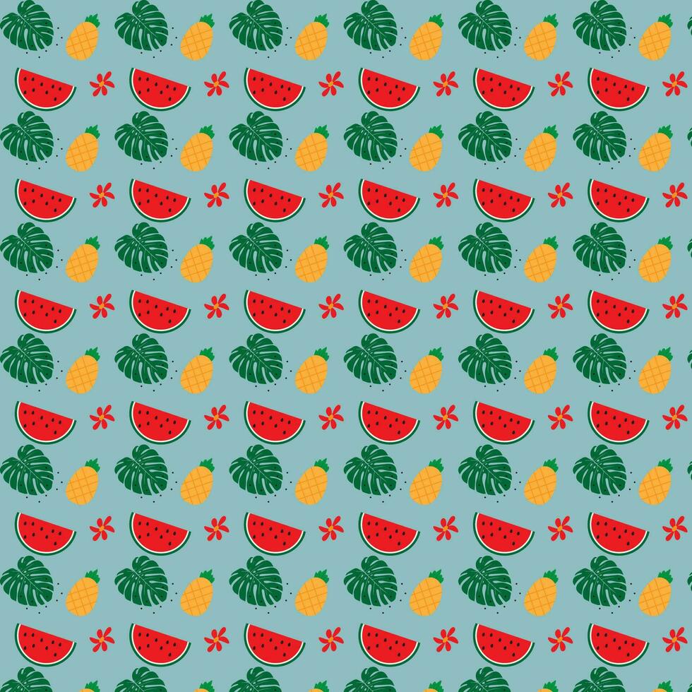 Seamless repeated vector pattern design