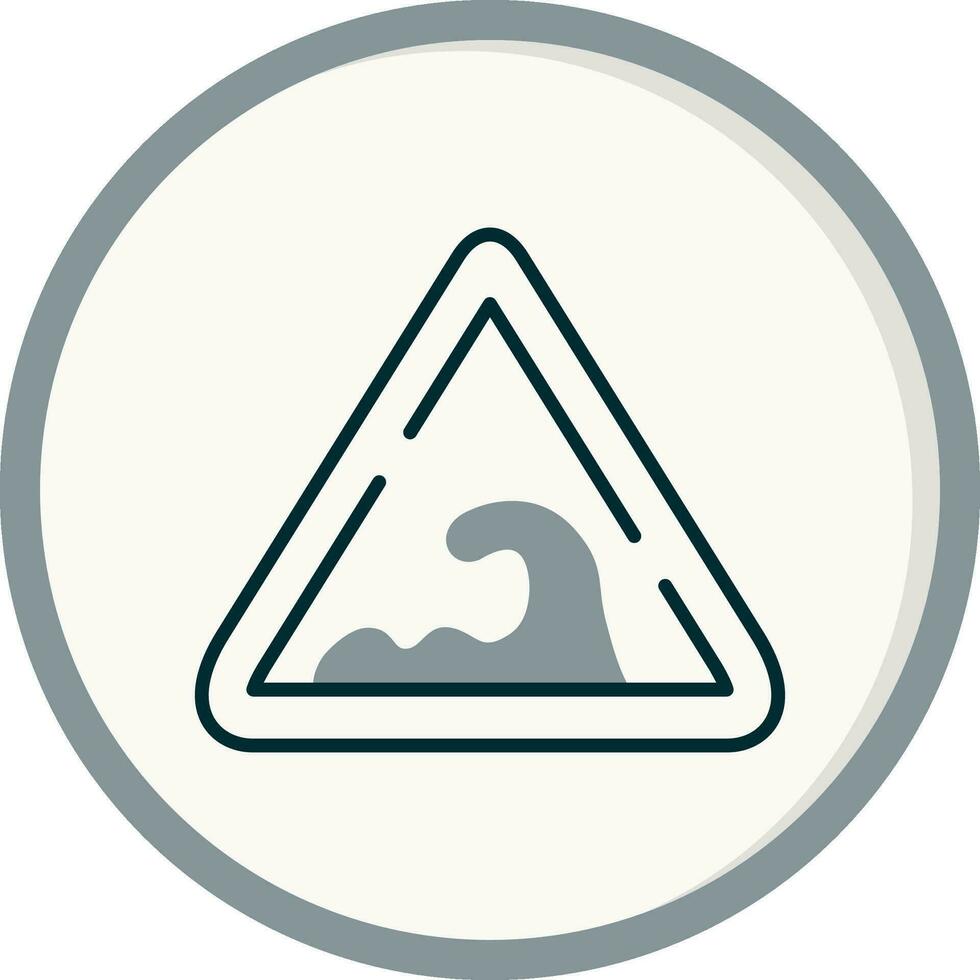 Big Wave Vector Icon