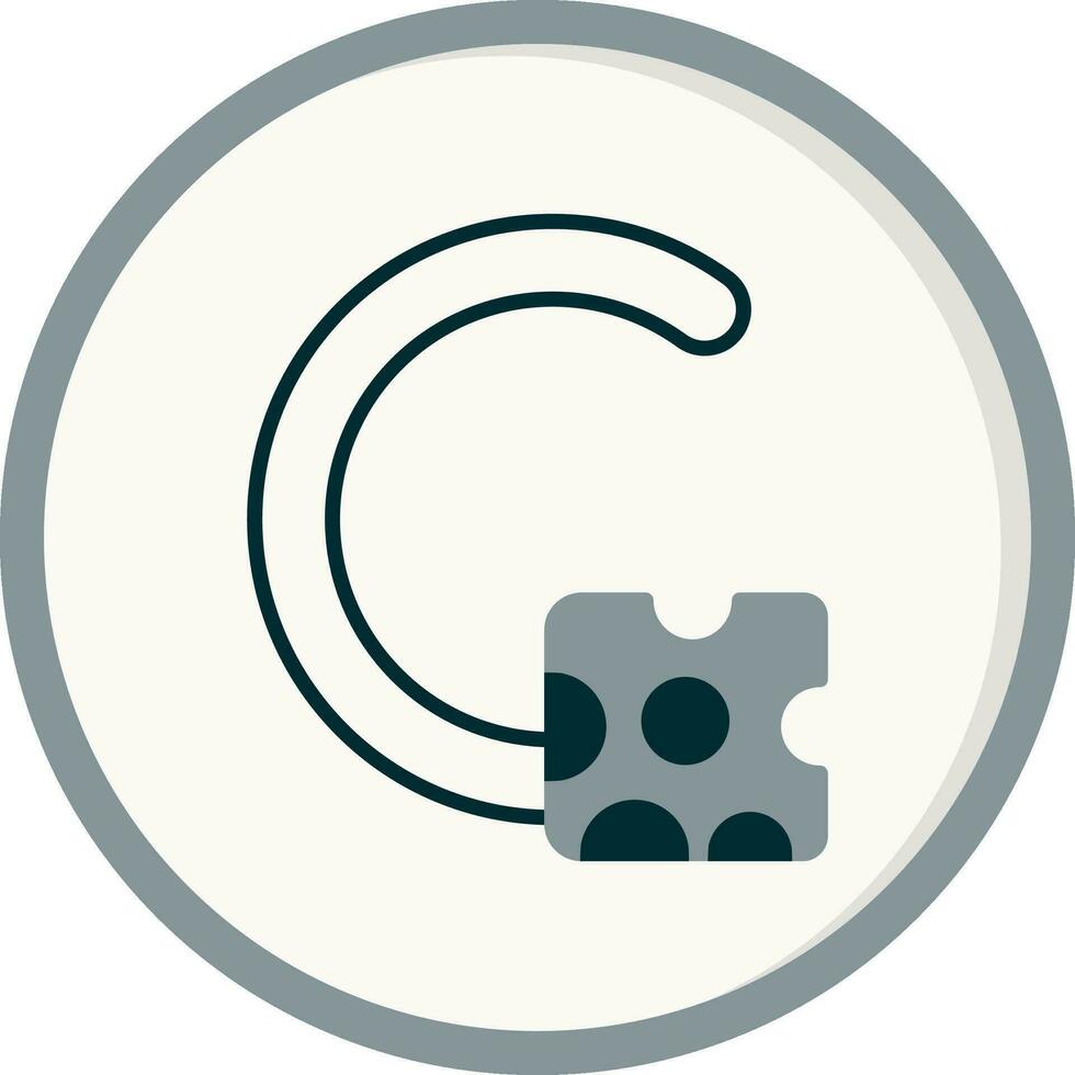 Capital C Vector Icon
