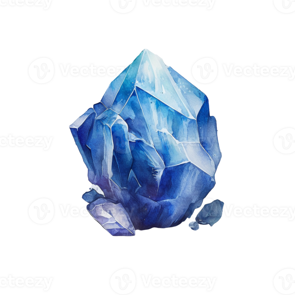 gem illustration in the hand draw style ai generated png