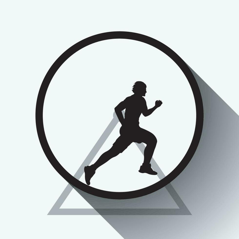 picture of runner vector