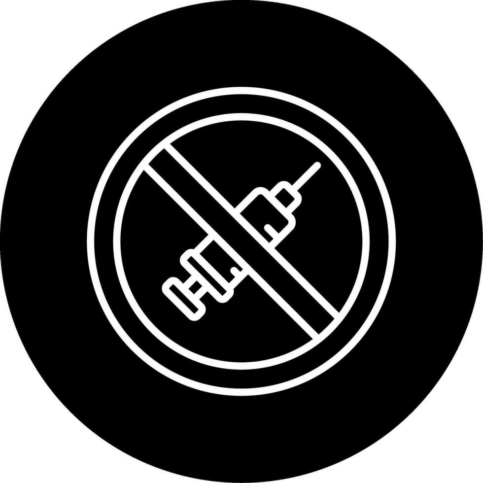 No Injection Vector Icon