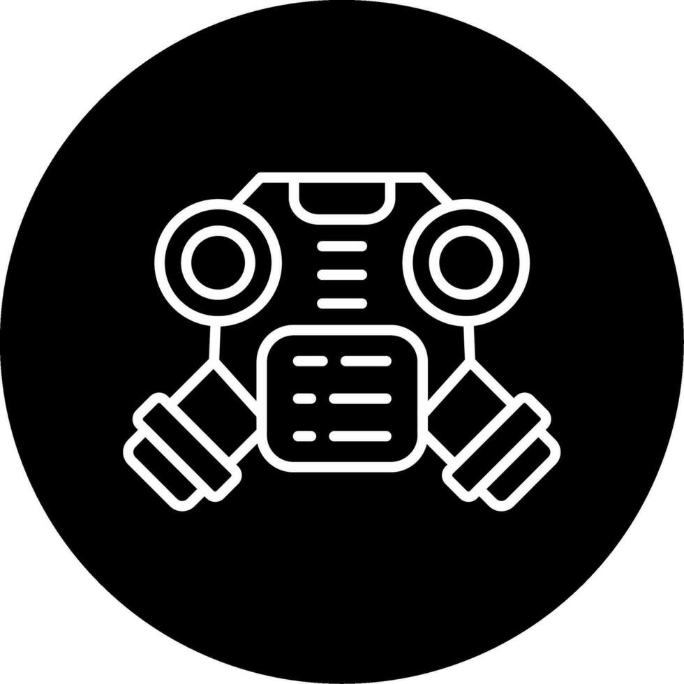 Gas Mask Vector Icon