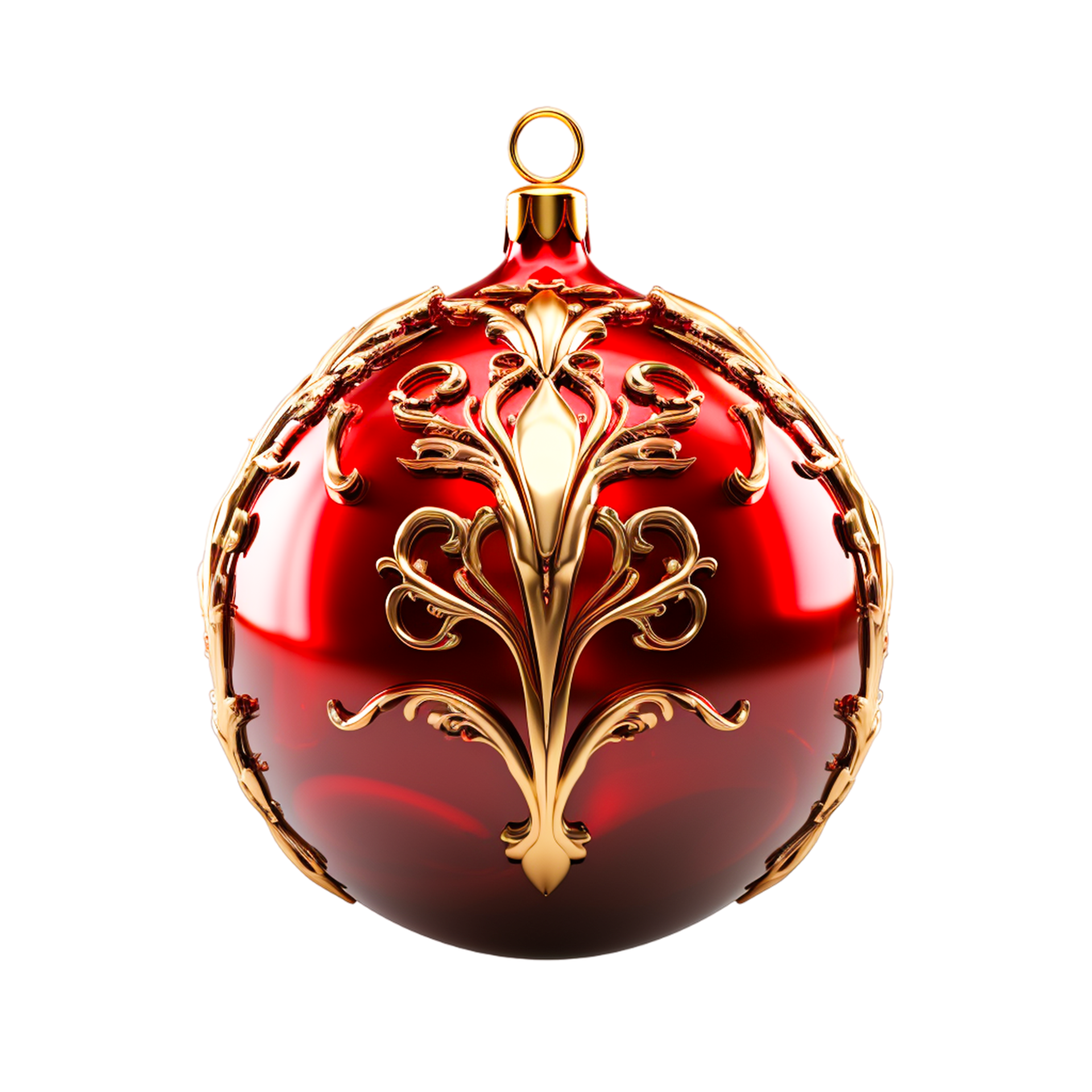 christmas-ornament-ball-ai-generative-32546247-png