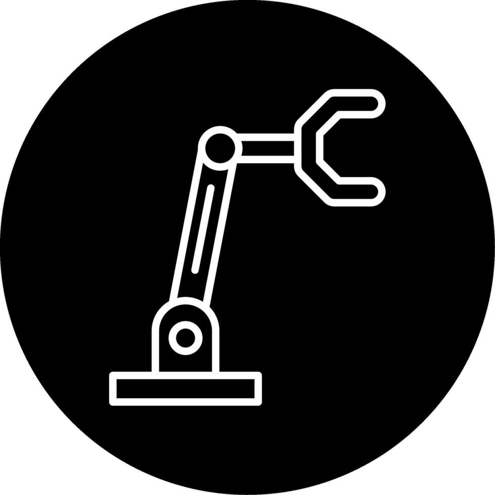 Robotic Arm Vector Icon