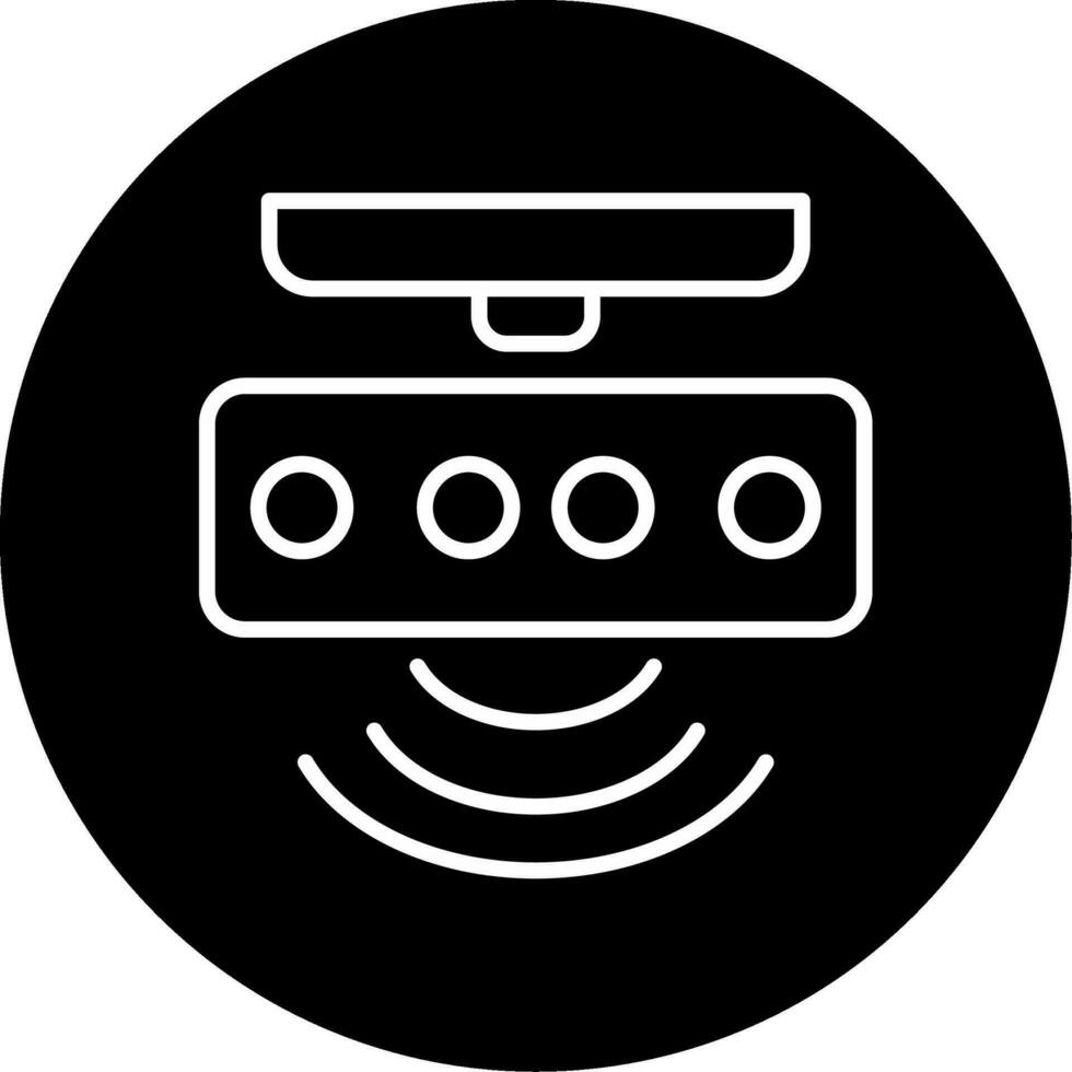 Motion Sensor Vector Icon