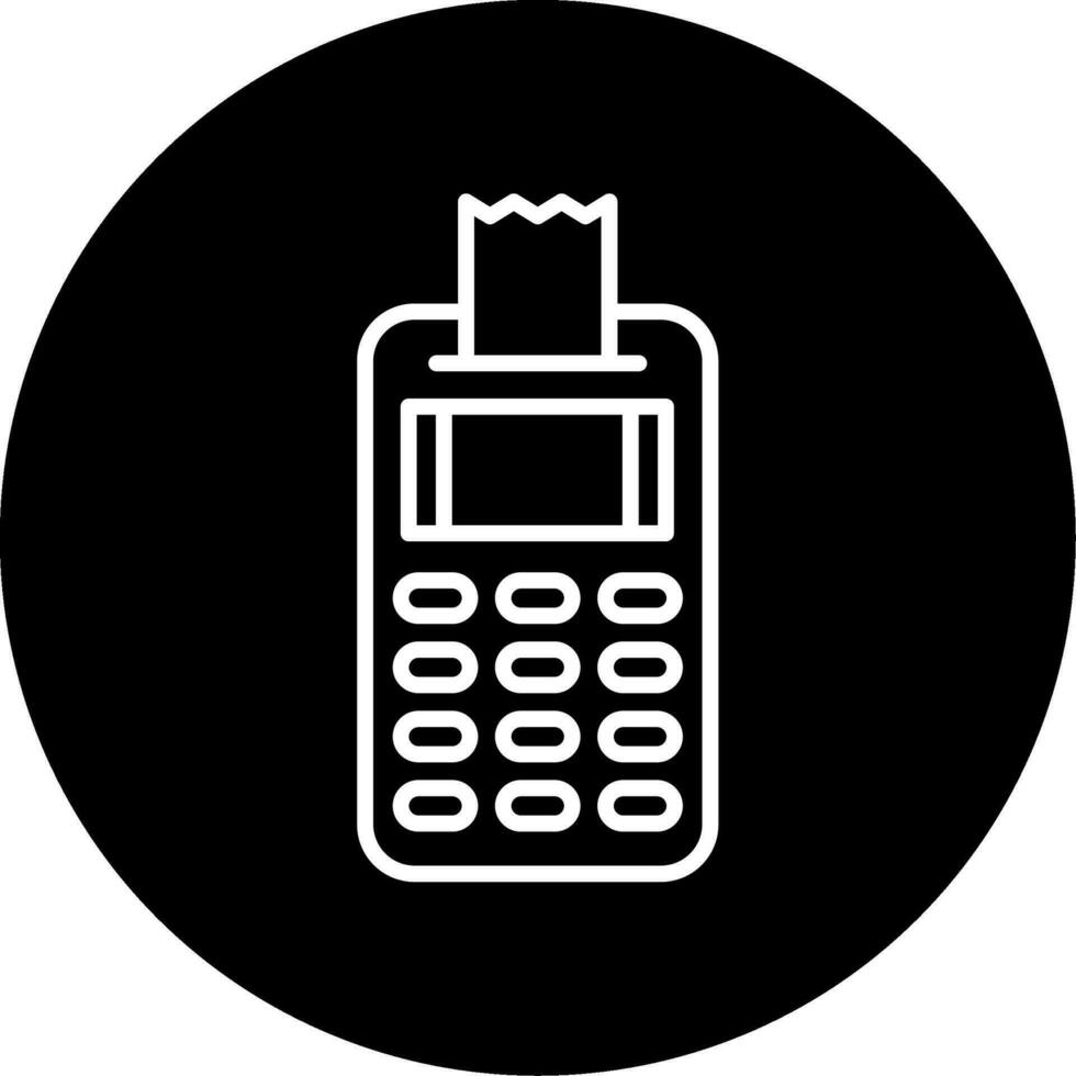 Pos Terminal Vector Icon