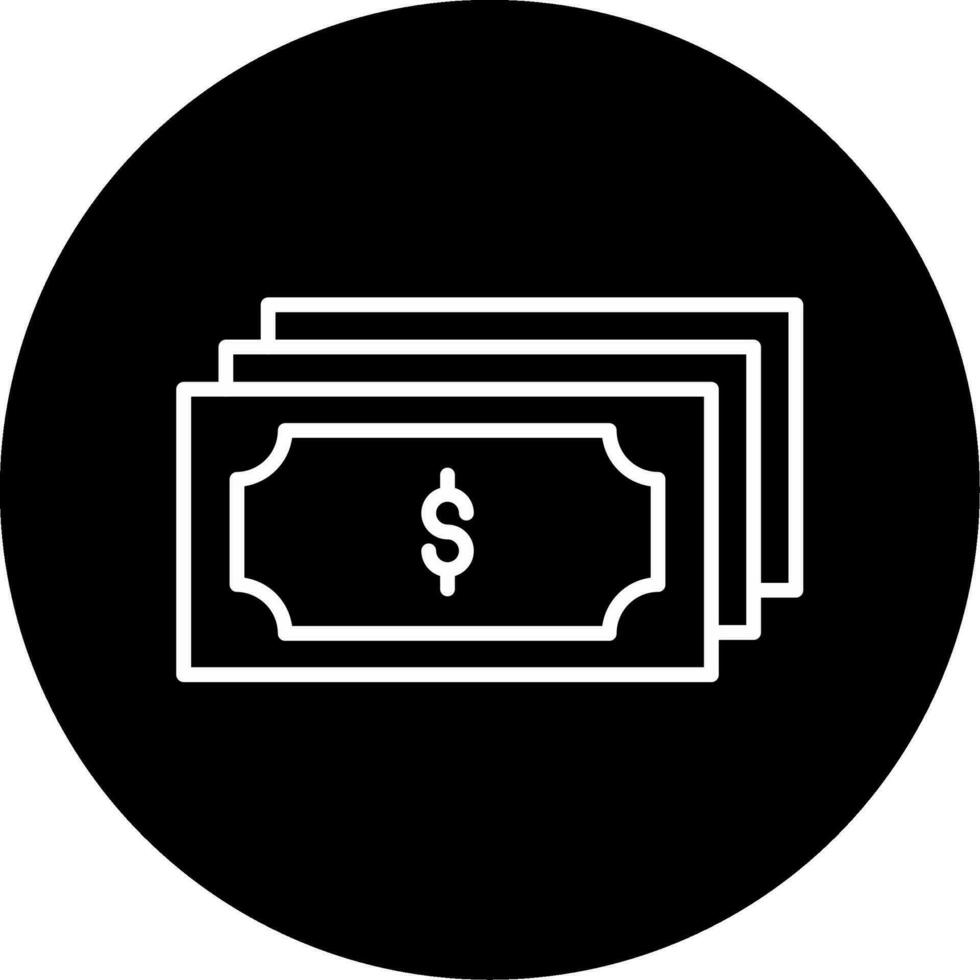 icono de vector de dinero