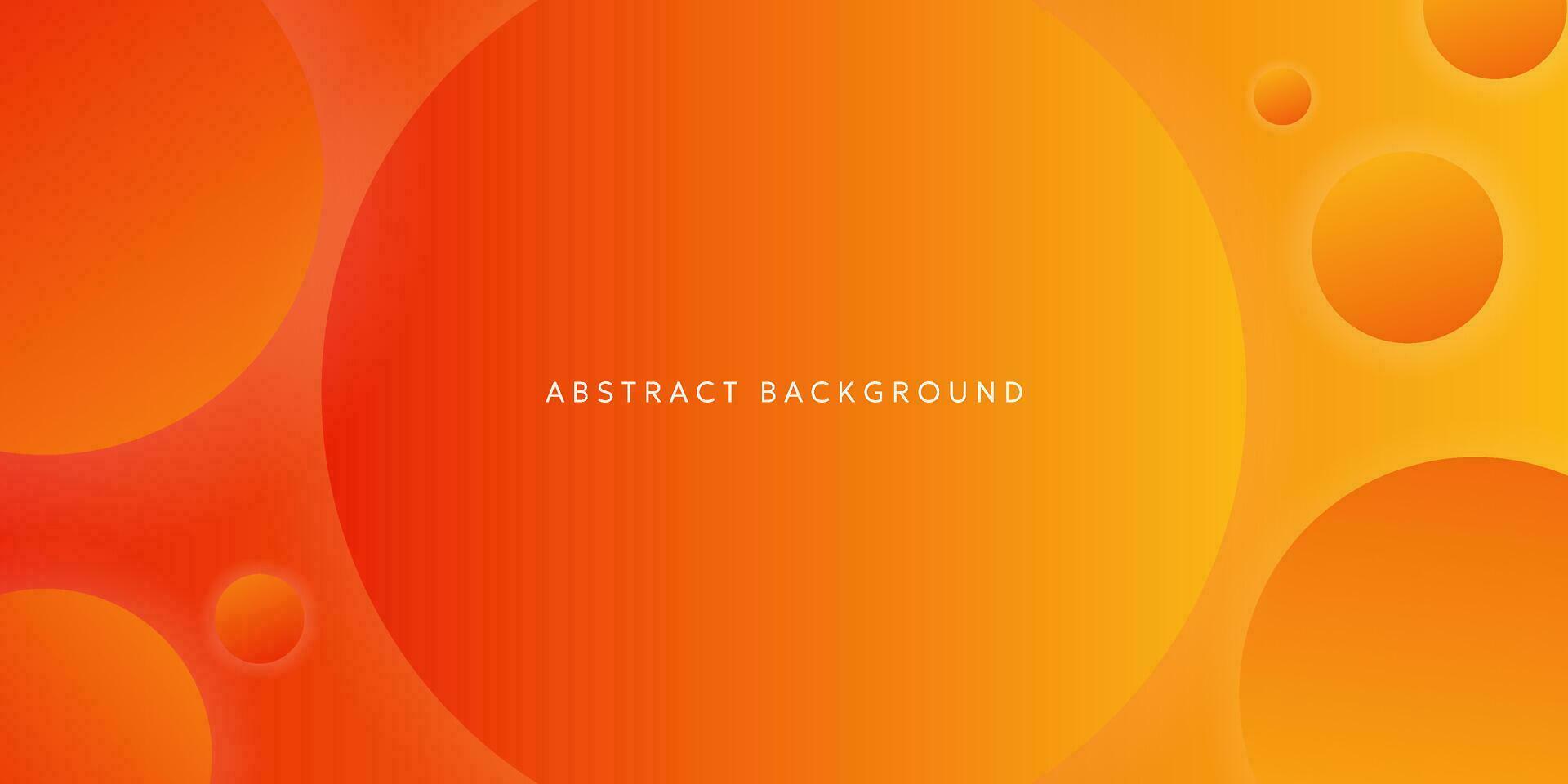 vector dynamic fluid abstract background orange color