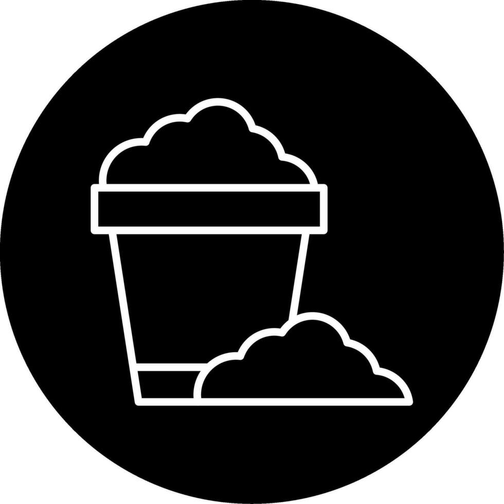 Sand Bucket Vector Icon