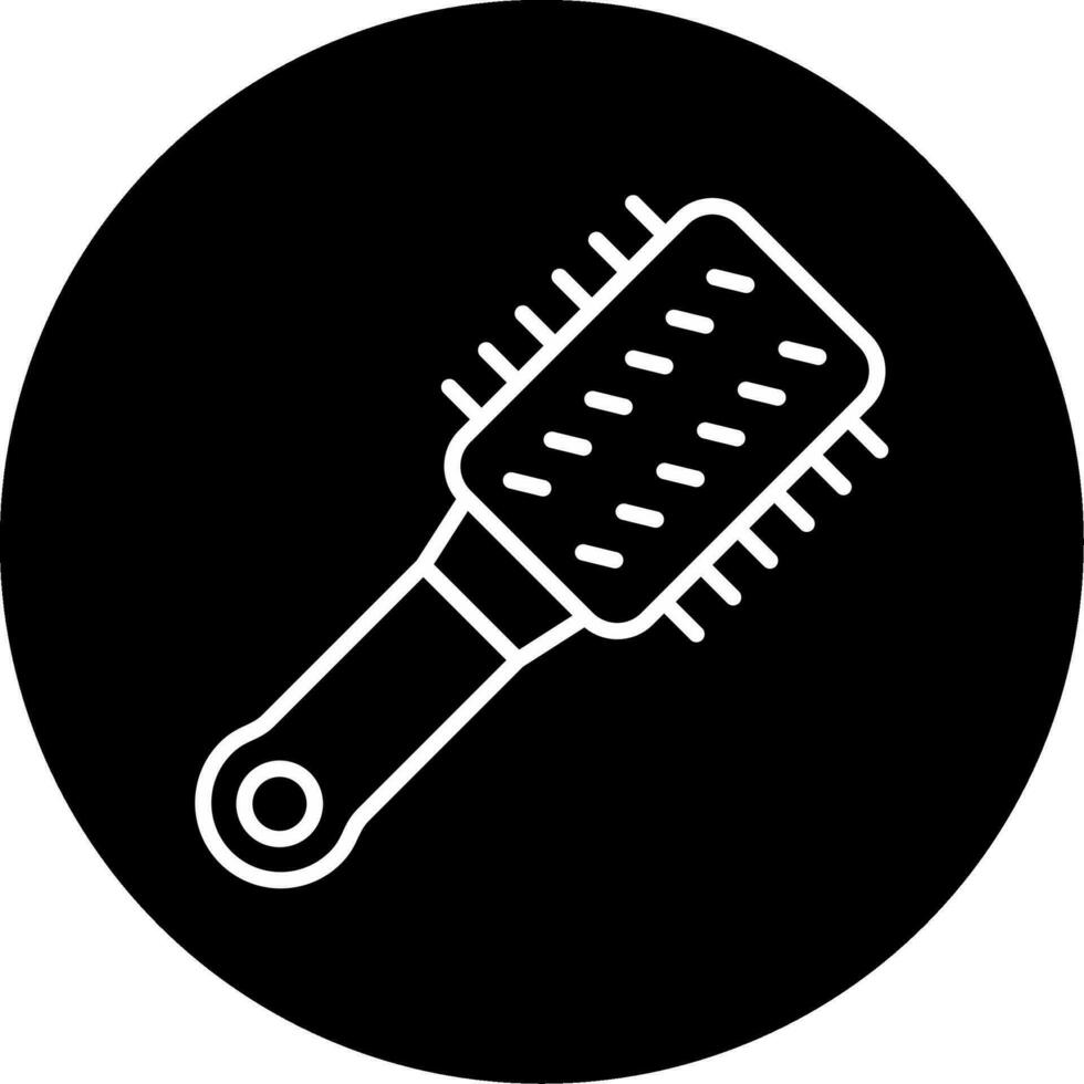 Hair Brush Vector Icon