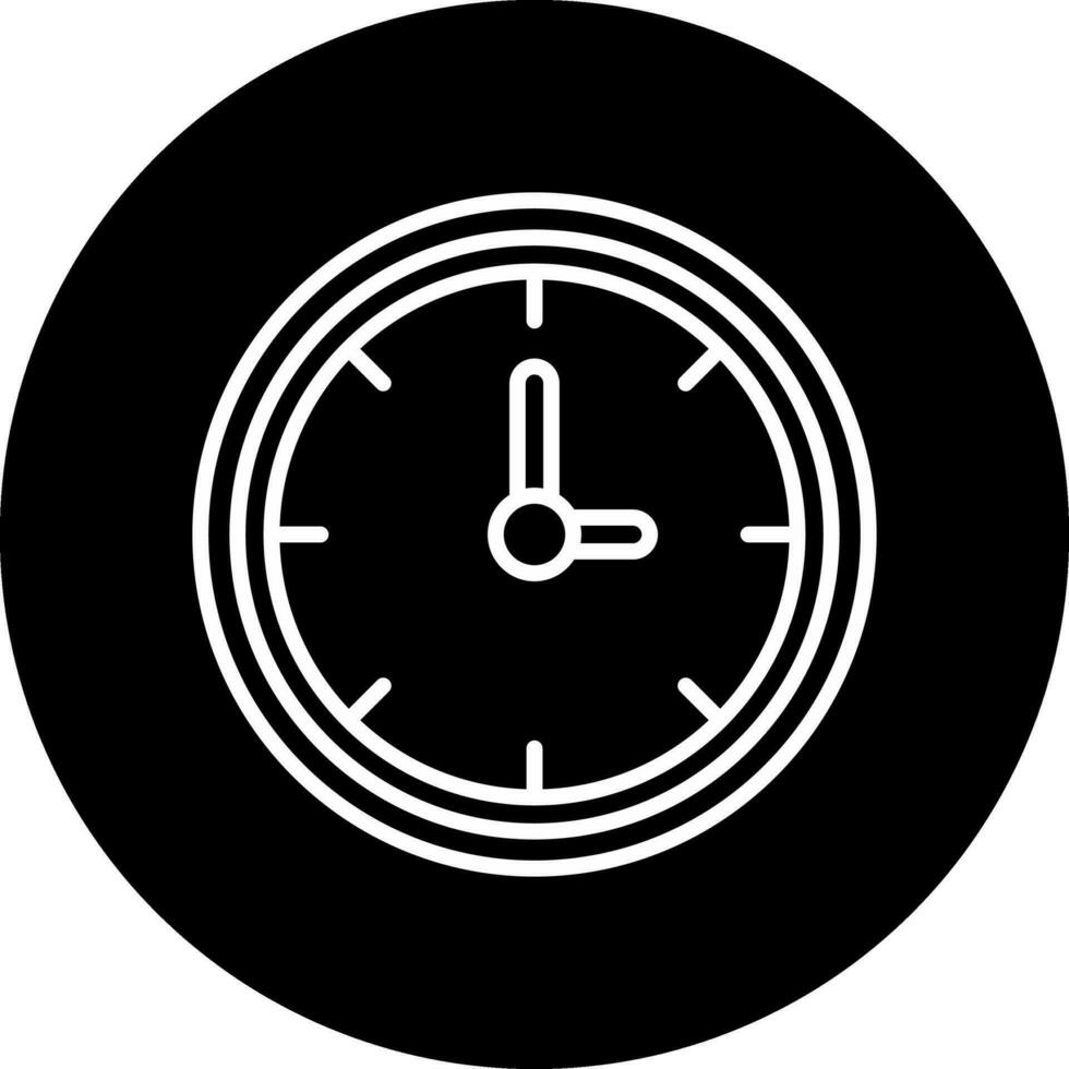 icono de vector de reloj