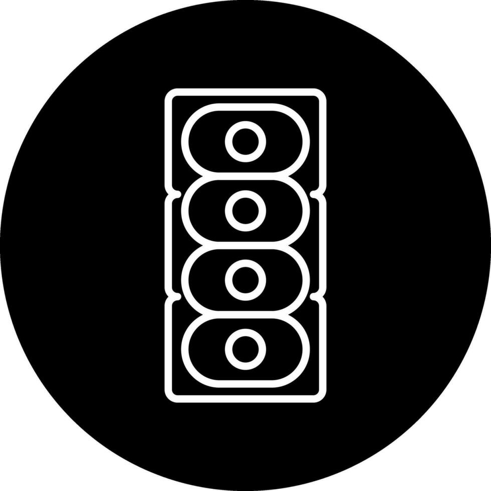 Colonial Diatom Vector Icon