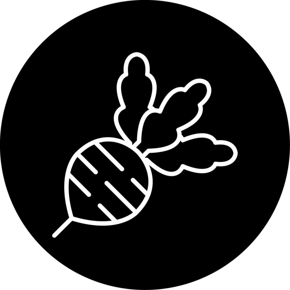 Radish Vector Icon