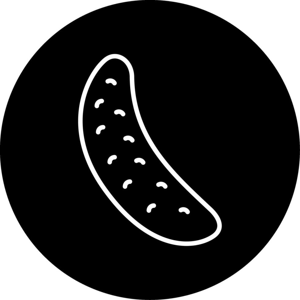 icono de vector de pepino