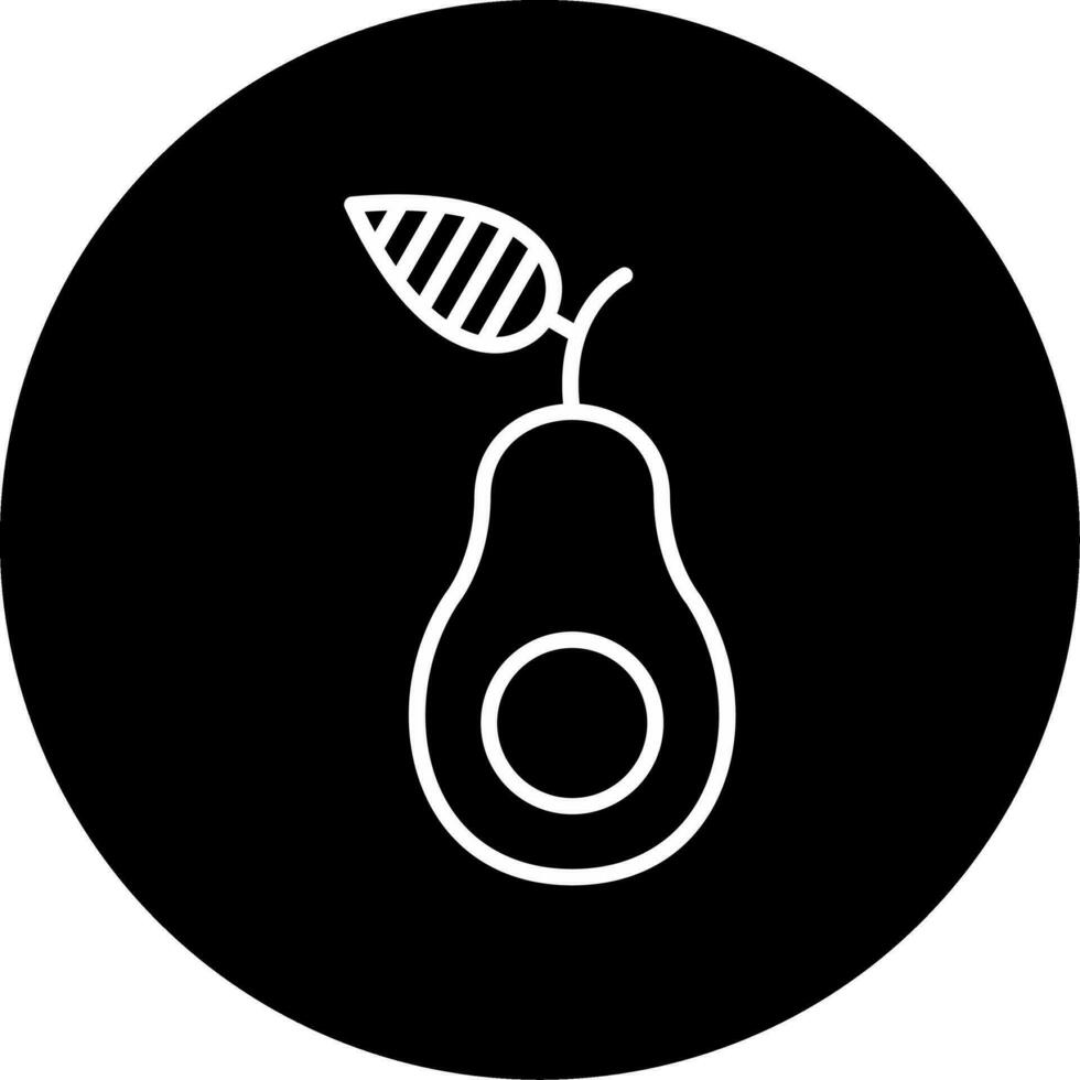 Avocado Vector Icon