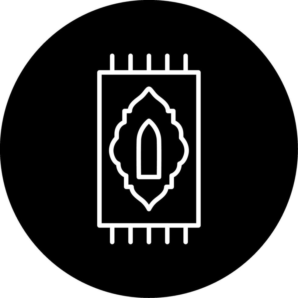 Prayer Rug Vector Icon