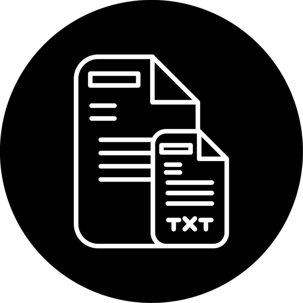 icono de vector de documento