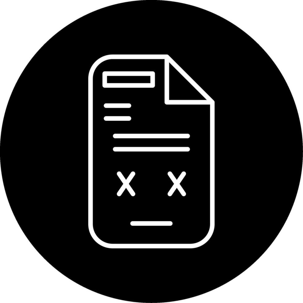 Document Vector Icon