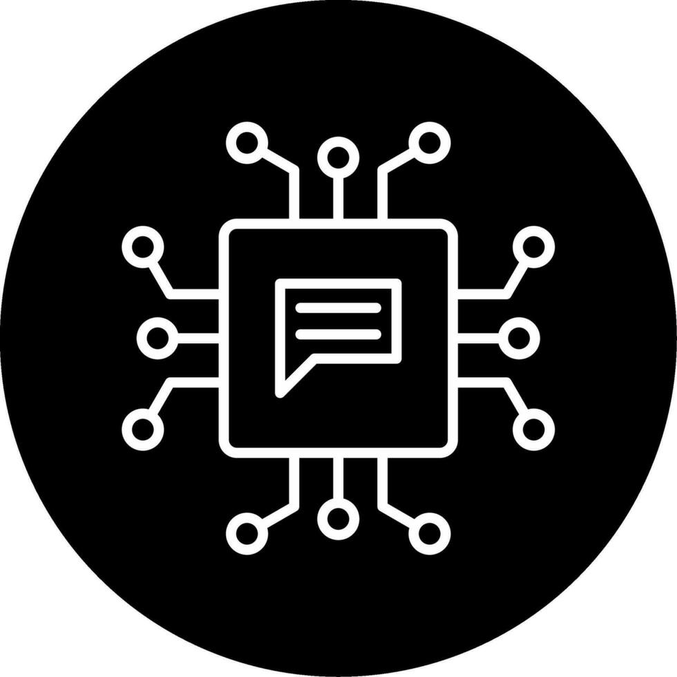 Natural Language Processing Vector Icon