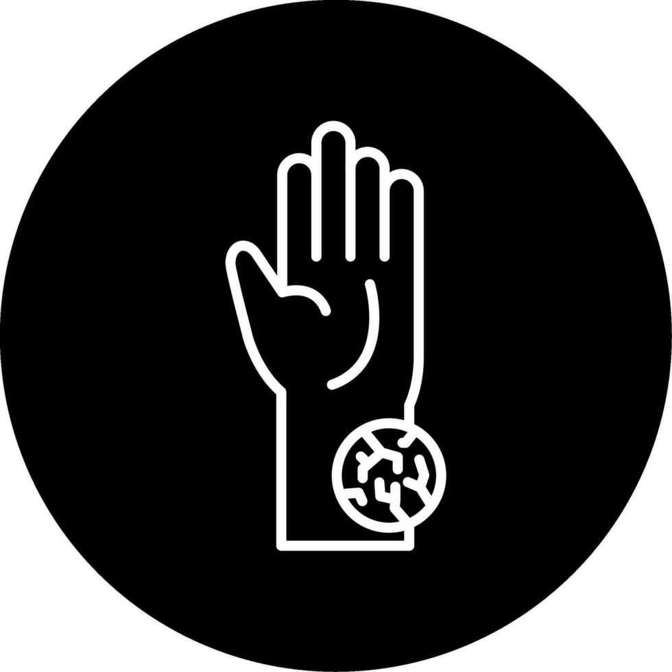Dry Skin Vector Icon