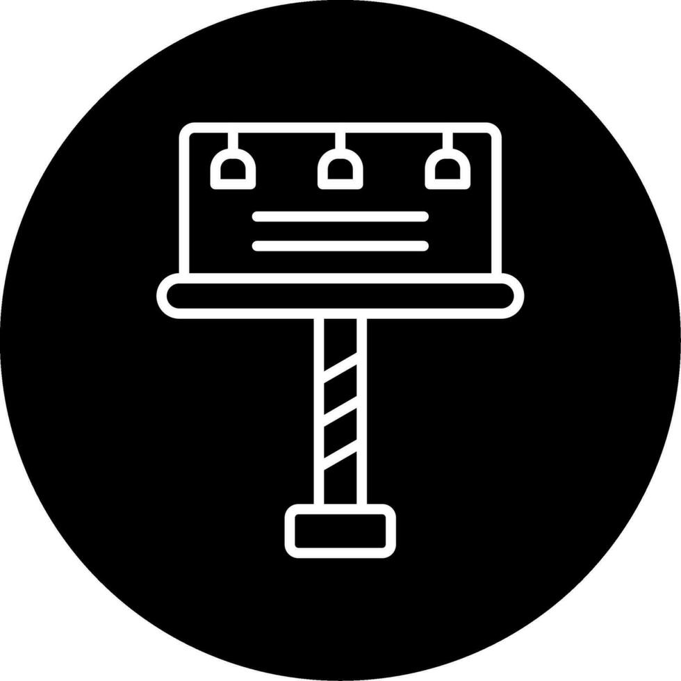 Billboard Vector Icon